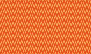 İnce yatay dalgalı çizgilerden oluşan bir arka plan. Tasarım dinamik ve ilgi çekici. Turuncu, sarı..