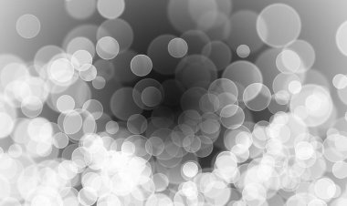 Parlak daireleri olan bir arka plan. Tasarım parlak ve şenlikli. Siyah, monoton, gri