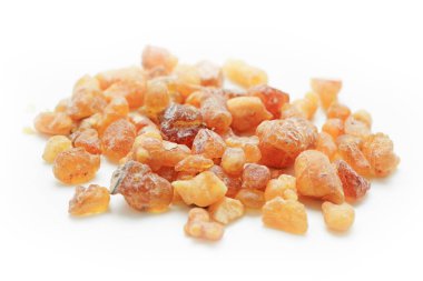 Tütsü veya olibanum aromatik reçine tütsü ve parfüm için.