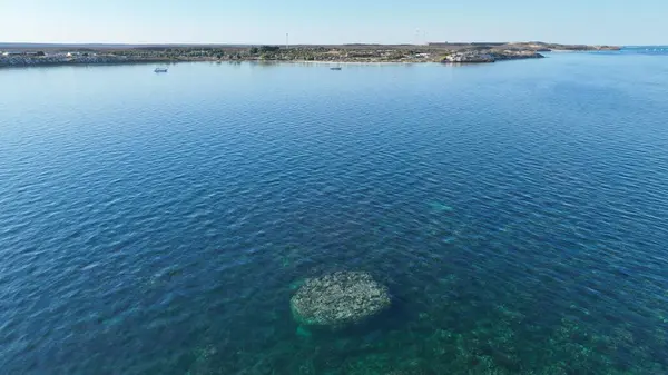 Mercan Bombası ve Kıyı Çizgisi 'nin Hava Görüntüsü