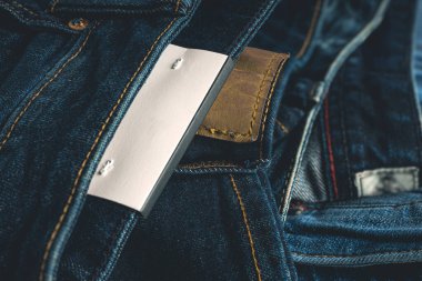 Jean 'in geçmişi. Kot pantolon deseni. Denim kot dokusu