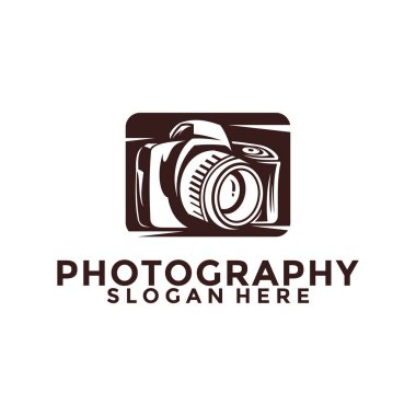 Vintage Photography logo vector, Elegant Camera logo template
