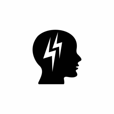 Psikoloji ve zihinsel çizgi ikonları koleksiyonu. Düz bir tasarım içinde zihin ve sağlıklı vücut.