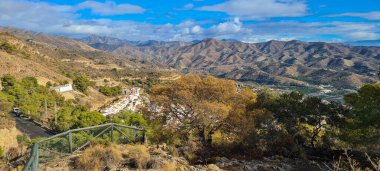 Kış bakış açısı Mirador del Cerro Gordo.