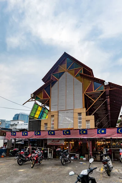 マレーシアのクアラルンプール 2022年12月 マレーシアのクアラルンプールにあるチョウキット市場 チョウキット市場はマレーシア最大の湿式市場です — ストック写真