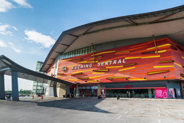 Кучинг Малайзия 2023 Центральный Терминал Кучинг Борнео Малайзия Центральный Автовокзал — стоковое фото