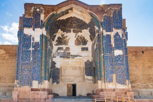 Mezquita Azul Tabriz Irán Mezquita Fue Construida 1465 Tabriz Provincia Imagen de archivo