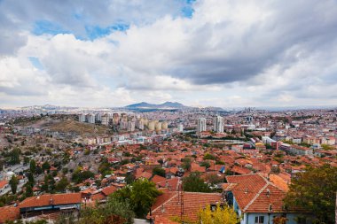 Ankara şehir manzarası Türkiye 'nin başkenti