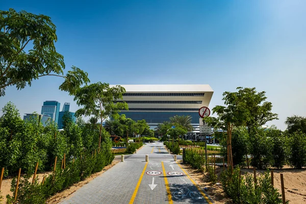 Dubai Zjednoczone Emiraty Arabskie 2022 Biblioteka Mohammeda Bin Rashida Nowoczesna — Zdjęcie stockowe