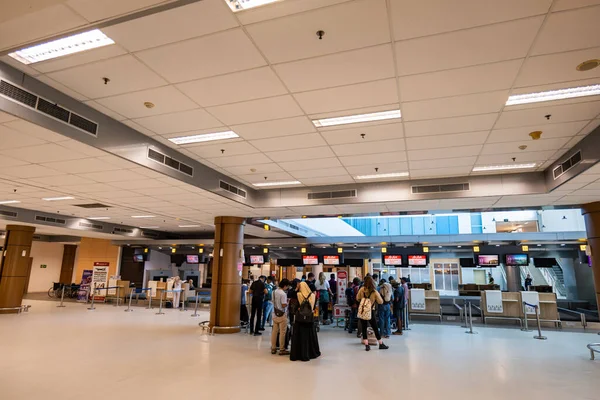Ломбок Индонезия 2023 Архитектура Терминала Международного Аэропорта Ломбок Прае Остров — стоковое фото