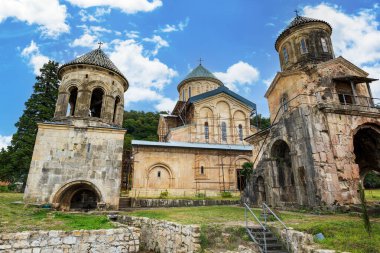 Gelati Monastery. Church of St. Nicholas in Kutaisi, Georgia. clipart