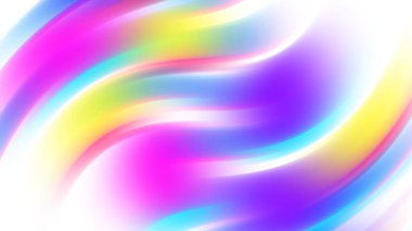 Çok renkli gradyan ve arkaplan ile modern soyut illüstrasyon.