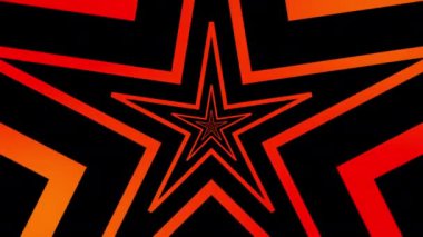 Neon ışıkları sonsuz yıldız tüneli, pürüzsüz hareketli tünel içinde, dikişsiz döngülü neon renkli animasyon tüneli. 4K 60fps.