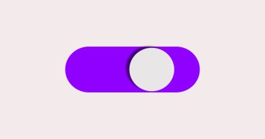 Soyut illüstrasyon düğmesini aç ve yüksek çözünürlüklü renkli düğmeyi kapat. Hareket grafik düğmesi soyut illüstrasyon tasarımı.