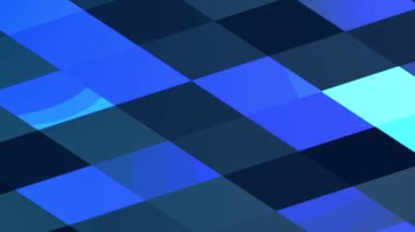 Çok Renkli Bloklar Arkaplanı - Soyut Animasyon 'daki Fraktal Gürültü Blokları. Kusursuz döngülü Animasyon Arkaplanı Bloklar. 4k içinde dinamik desenler ve renkli soyutlamalar. 