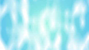 Dinamik Soyut - Büyüleyici Fraktal Gürültü Animasyonu Yumuşak Bebek Mavi Rengi 4k Gradyanı.