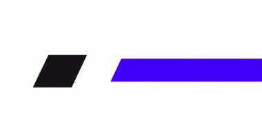 Saniyede 30 kare ile 4K çözünürlükte modern düşük çözünürlükte yumuşak hareket animasyonu.