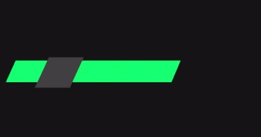 Modern alt üçüncünün saniyede 30 kare hızla 4K çözünürlükte yumuşak hareketli animasyonu. Bir başlık, TV haberleri ve haber kanalları için Üçüncü Aşama.