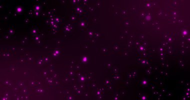 Pembe neon renkli Mutlu Noeller metin animasyonu pembe neon renkli kar ile 4K. Pembe neon rengi Mutlu Noeller animasyonu. 