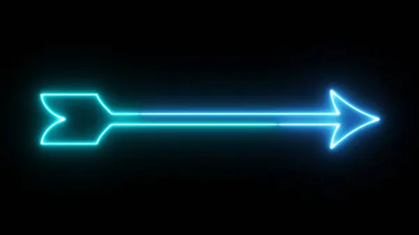 Tasarım neon büyüyen renkli ok arkaplanı. Renkli neon büyüyen oklar çizimi. Büyüyen neon renkli bir okun çarpıcı yüksek çözünürlüklü çizimi.