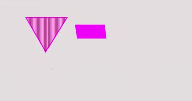 Cool modern dizayn, 4K çözünürlüklü düşük üçüncü animasyon Alfa Kanalı. Alpha Channel 'da basit pembe renkli alt üçüncü animasyon. Bir başlık, TV haberleri ve haber kanalları için Üçüncü Aşama. 