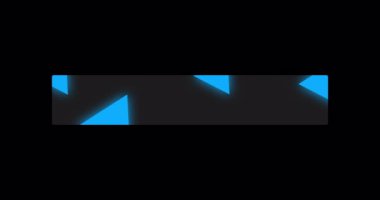 4K serin animasyon alfa kanalı alt üçüncü. Animasyonunda mavi üçgen sembolü olan gri renkli alt üçüncü sınıf. Unvan, TV haberleri ve haber kanalları için Lower Third. Kullanımı kolay.