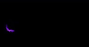4K serin neon renkli mor renkli alt üçüncü. Canlandırılmış karizmatik tasarım neon mor renkli üçüncü sınıf bir başlık, TV haberleri, bilgi kutusu barları ve haber kanalları için. Herhangi bir videoda kullanması kolay.