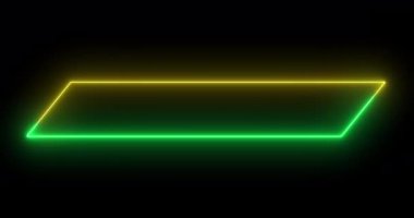 Serin neon renkleri koyu arkaplanda 4K 'da üçüncü sırada yer alıyor. 4K 'da selamlama, kutlama, unvan, TV haberleri, bilgi kutusu barları ve haber kanalları için uygun. Kullanımı kolay.