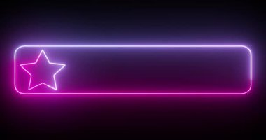 4K havalı animasyon, neon renkli alt üçüncü sınıf. Serin dizaynlı pembe ve mor renkli alt 3. sınıf. Selamlar, kutlamalar, festivaller, başlıklar, TV haberleri ve haber kanalları için uygun.