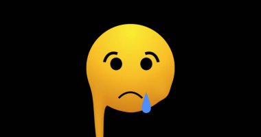 Emoji alfa kanalında sosyal medya simgelerini damlatıyor. Herhangi bir videoda kullanması kolay.