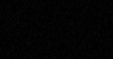 Heavy rain falling on dark background. Heavy rain falls on a dark background for Slow Rain, Thunder, speedy, night, Dramatic, Sky Drops. Easy to use. clipart