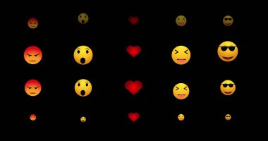 İkonların ve emojilerin canlı tepkileri. Facebook, Instagram, TikTok ve Twitter için sosyal medya canlı yayınları. Canlı yayında sohbet için canlı yayın simgesi. Herhangi bir videoda kullanması kolay.