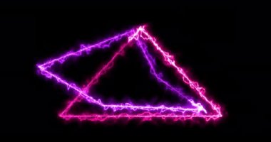 Neon serin fütüristik alt 3. sırada 4K 'da koyu arkaplanda serin neon renkleri hareket ettiriyor. Bir başlık, TV haberleri, festivaller, danışma gişeleri ve haber kanalları için Neon Lower Third. Kullanımı kolay.