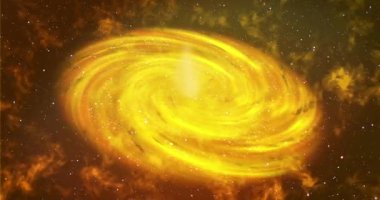 4K uzay galaksisi, ateş renkli arka planda bir yıldız. Galaksi uzayı arka plan kamerası galaksi ve nebula boyunca uçuyor. Herhangi bir videoda kullanması kolay. Uzayda seyahat ederken yavaş canlandırılmış arkaplan.