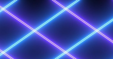 Selamlar, gece kulüpleri ve etkinlik kutlamaları için siyah bir BG üzerinde serin neon tasarım animasyonu. Parlak yanıp sönen çizgiler ve elektrik flaşları. Herhangi bir videoda kullanması kolay.