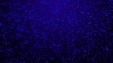 Aşağı doğru hareket eden parçacıklar. Toz ışığı parçacıkları hareket ediyor. Ödül, lüks, su, yeni yıl partikülleri. Kutlama için soyut parlak parlak partiküller..