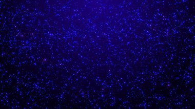 Aşağı doğru hareket eden parçacıklar. Toz ışığı parçacıkları hareket ediyor. Ödül, lüks, su, yeni yıl partikülleri. Kutlama için soyut parlak parlak partiküller..