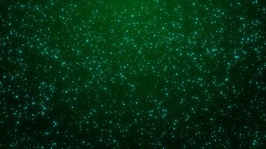 Aşağı doğru hareket eden parçacıklar. Toz ışığı parçacıkları hareket ediyor. Ödül, lüks, su, yeni yıl partikülleri. Kutlama için soyut parlak parlak partiküller..