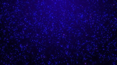 Aşağı doğru hareket eden parçacıklar. Toz ışığı parçacıkları hareket ediyor. Ödül, lüks, su, yeni yıl partikülleri. Kutlama için soyut parlak parlak partiküller..