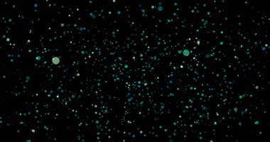 Aşağı doğru hareket eden parçacıklar. Toz ışığı, hareket eden parçacıkları parlatır. Ödül için Soyut Parçacık, Lüks, Su, Kutlama ve Yeni Yıl. Bir Soyut Parıldayan arkaplan.