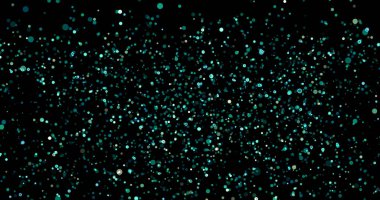 Aşağı doğru hareket eden parçacıklar. Toz ışığı, hareket eden parçacıkları parlatır. Ödül için Soyut Parçacık, Lüks, Su, Kutlama ve Yeni Yıl. Bir Soyut Parıldayan arkaplan.