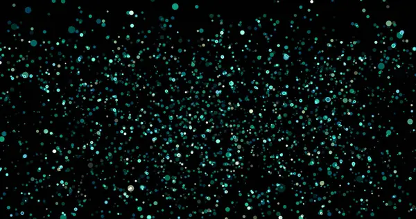 Aşağı doğru hareket eden parçacıklar. Toz ışığı, hareket eden parçacıkları parlatır. Ödül için Soyut Parçacık, Lüks, Su, Kutlama ve Yeni Yıl. Bir Soyut Parıldayan arkaplan.