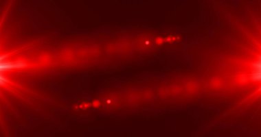 Soyut el feneri. Güzel hareket eden el feneri. Ödüller, lüks, reklamlar ve film için arka planda parlak ışınlar. Siyah arkaplanda fotoğrafçıların görüntüleri..