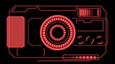 Bilgi almak için Teknoloji Hud Güvenlik Kamerası. Telefon kulübeleri, iş yerleri, endüstri ve haber kanalları. Dijital Güvenlik HUD fütüristik geçmişi. HUD tasarlanmış teknoloji harikası.