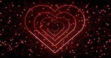 4K 'de kalp rengi romantik arka planı değiştiriyor. Sevgililer Günü için kalp geçmişi, reklamlar, gece kulüpleri, anneler günü, düğünler, babalar günü. Tatlı kalpler. 