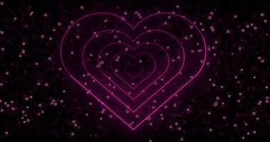 4K 'de kalp rengi romantik arka planı değiştiriyor. Sevgililer Günü için kalp geçmişi, reklamlar, gece kulüpleri, anneler günü, düğünler, babalar günü. Tatlı kalpler. 