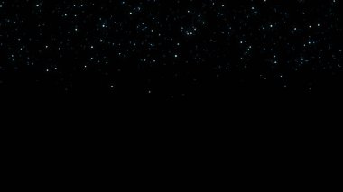 Ödül için Soyut Parçacık, Lüks, Su, Kutlama ve Yeni Yıl. Aşağı doğru hareket eden parçacıklar. Toz ışığı, hareket eden parçacıkları parlatır. Bir Soyut Parıldayan arkaplan.