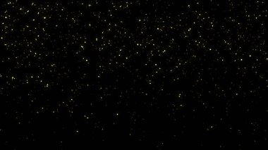 Ödül için Soyut Parçacık, Lüks, Su, Kutlama ve Yeni Yıl. Aşağı doğru hareket eden parçacıklar. Toz ışığı, hareket eden parçacıkları parlatır. Bir Soyut Parıldayan arkaplan.