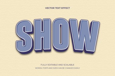 Sözcük Yazı Tipi Grafiğinde 3B Metin Efekti