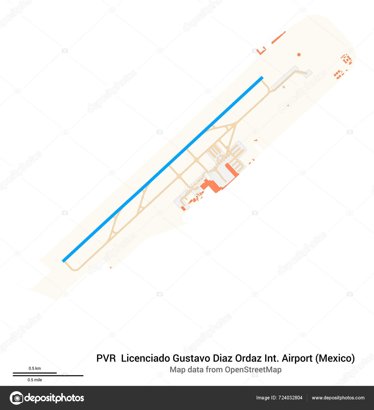 Map Licenciado Gustavo Diaz Ordaz International Airport Mexico Iata